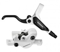 Shimano Scheibenbremse M 395 hydraulisch HR, weiß, rechts, mit BL-M396, 1700mm