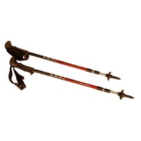 LEKI Softlite AS anthrazit/silber/rot; 65 -135 cm Trekkingstock Wanderstock