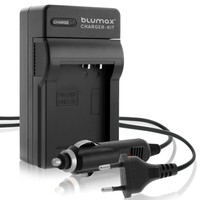 BLUMAX Akku Ladegerät für NIKON EN-EL 12 inkl. Stromkabel & Autoladegerät NEU