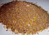 24 Kg Angelfutter Karpfen mit Partikel (1Kg/1,20EUR) Fertigfutter 