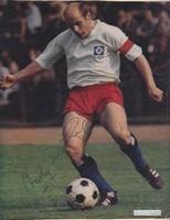 Hamburger SV Charly Dörfel + Bubi Hönig