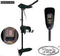 YORK Bootsmotor Trolling Motor 12V 30/38/46/56/66 Lbs Elektromotor Angelmotor 