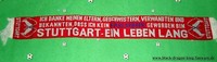 Stuttgart Anti Karlsruhe Schal "..das ich kein Drecks.." Neckar Fan Ultra +neu+