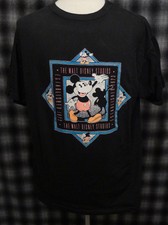 Vtg 80S The Walt Disney Studios T-Shirt Xl Royal Usa 100% Cotton Rare Mickey Art