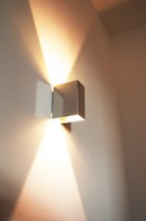 LED Design Wandstrahler Leuchte Flurlampe Chrom Wandleuchte Lampe Wandlampe NEU