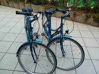 1 Damen und 1 Herrenfahrrad Alu Kettler Paramount  SACHS 12 Gang