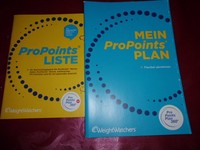 WEIGHT WATCHERS PROPOINTS-LISTE AUCH 2015 MIT SATTMACHER + MEIN PROPOINTS PLAN 