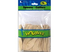 Forster Woodsies Craft Spoons 75pc