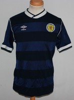 UMBRO SCHOTTLAND SCOTLAND 1985-1988 no 9 TRIKOT Gr 52/L 42 INCH 100% NYLON