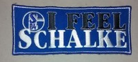 Aufnäher FC SCHALKE 04 "Feel Schalke" S04 Kutte Gelsenkirchen