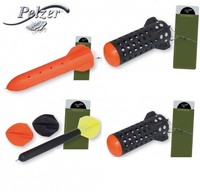 Pelzer Futterraketen & Marker Set (3 Bait Rockets & 1 Markerpose)