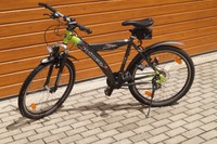 MOUNTAINBIKE ATB 26 ZOLL PRINCE ,,WILD HEATER" GRAU/GRÜN 