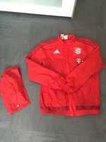 FC Bayern München Matchworn Regenjacke Gr.176 Sponsorenprint Teamwear