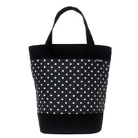 C-BAGS SHOPPER POLKA DOTS 140.002 Fahrradtasche Gepäckträger Tasche black-white