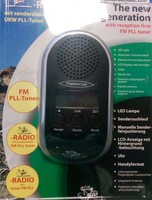 Lenker UKW-Radio mit LED-Lampe  Fahrrad E-Bike