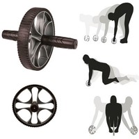 FITNESS RAD Bauchtrainer Rückentrainer Bauchmuskel Fitness Roller