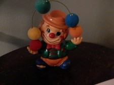 1982 Enesco ceramic juggling Clown bank made in Taiwan vintage collectible