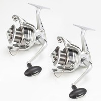 2x Angelrollen Spinnrolle MD 4000 Doppelpack 9+1 Kugellager Stationärrollen