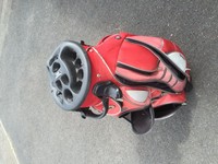 Bag Boy Revolver Cartbag / Golfbag Rot