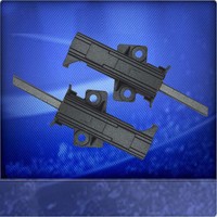 Kohlebürsten Motorkohlen für AEG LAVAMAT 86704 WNL, 86720 W mit Halter L