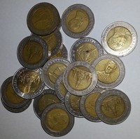 30 x 10 Baht Münze Thailand