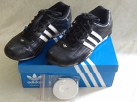 ADIDAS Goodyear Sneaker Sportschuhe Damen Herren Leder schwarz Gr: 38-38,5 OVP