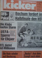 Kicker 1988 , Nr.21 , VfL Bochum , HSV im Halbfinale