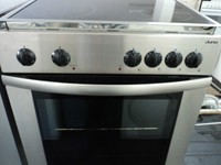 AEG/Juno Einbauherd Edelstahl Multifunktion Ceranfeld Top Zustand 