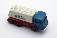 Tankwagen Tanklaster Laster LKW Faller AMS Nr.4880 Weiß Blau Rot