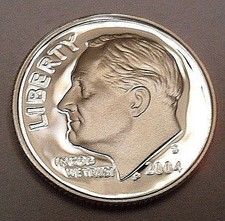 2004 S Roosevelt *90% Silver Proof* Dime *Free Shipping*