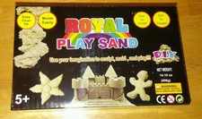 Kinetic play sand playdough scultping