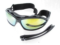 RAVS SPORTBRILLE  SONNENBRILLE - KITESURFBRILLE - FLUGSPORT mit Band und Bügel 