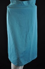 Authentic Vintage 100% Polyester Blue Colored Skirt Women's Size *Small