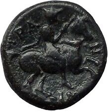 KRANNON in THESSALY 350BC Poseidon Horseman Authentic Ancient Greek Coin i55480