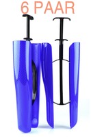 6 Paar Stiefelspanner mit Spannfeder & Griff Schaftformer 35cm PINK z2466