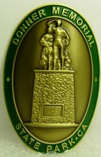 Donner Memorial State Park Ca new mount stocknagel hiking medallion G0284