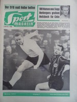 SPORT MAGAZIN KICKER 3 A - 15.1. 1962 Reutlingen-Frankfurt 4:2 Fürth-KSC 1:1