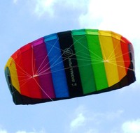 Lenkmatte Sigma Fun 1.3 od. 1.6 od. 2.0 Rainbow Parafoil Lenkdrachen RTF Drachen