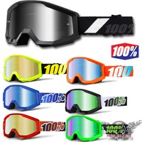 100% PROZENT STRATA CROSSBRILLE MOTOCROSS BRILLE MX ENDURO QUAD DOWNHILL OFFROAD