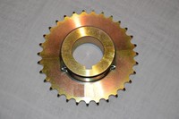 Ritzel 428 geteilt Stahl Hinterachse Schalter Kettenrad Kart 35+40+50 mm Achse