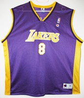 Champion NBA Basketball Los Angeles Lakers #8 Kobe Bryant Trikot/Jersey 48 XL