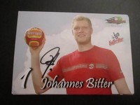 16334 Johannes Bitter SC Magdeburg Handball original signierte Autogrammkarte