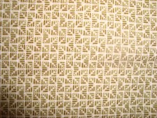 New listing
		FQ Fat Quarter Tan Mini Print South Pacific Benartex Cotton Fabric