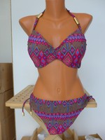 Heine Bikini Gr. 40 - 46 Cup D schön gemustert (218) NEU 