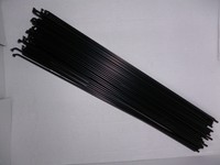 40 Speichen 2 x 252  Nirosta  schwarz