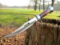 Jagdmesser Messer Knife Bowie Buschmesser Coltello Cuchillo Couteau Huting Neu