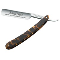 BÖKER Rasiermesser SILVER STEEL Schildpatt Imitat BOKER straight razor 6/8"