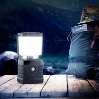 LED CAMPING LAMPE OUTDOOR LATERNE ZELTLAMPE CAMPINGLEUCHTE CAMPINGLATERNE BLACk