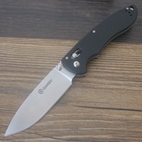 Ganzo 740-BK Taschenmesser Jagdmesser Outdoormesser 440c Stahl Black G10 Griff