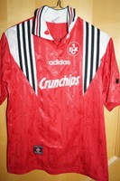 adidas 1FC Kaiserslautern Trikot/Hose 1997/98 Kinder Gr.176/164 Crunchips